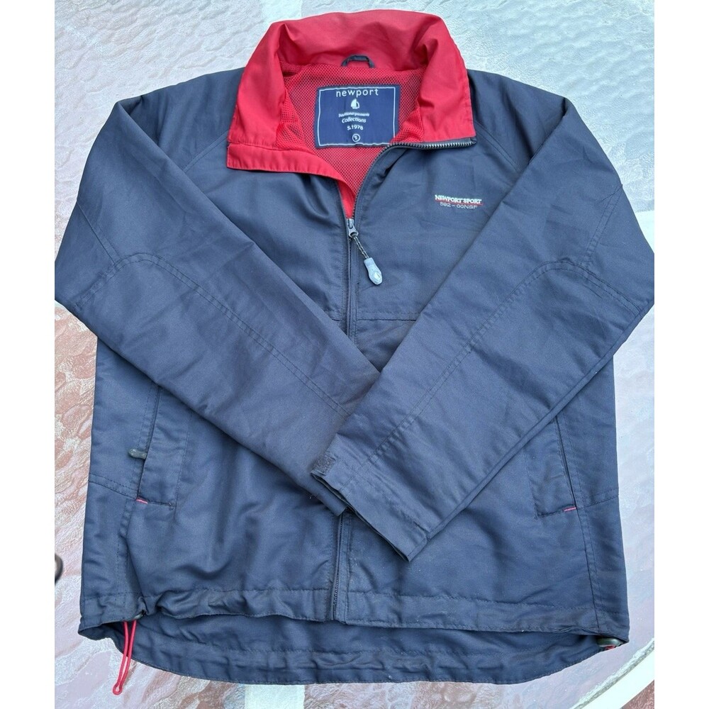 Newport Light Mens Jacket Small Newport Sport Blk NAVY Blue